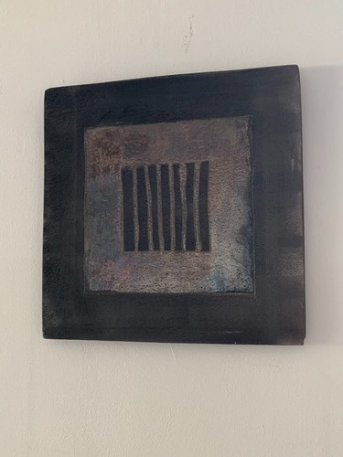 Formella ceramica raku 30x30 - raku,