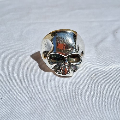 Anello teschio stile keith - anello,
