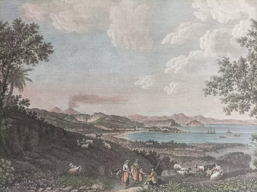 Inizi 800 veduta pozzuoli - inizi,