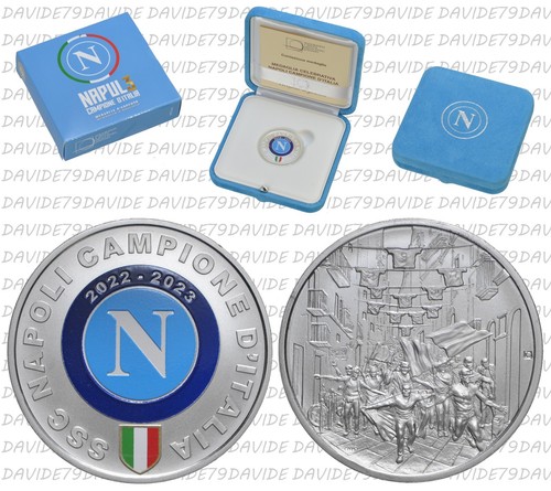 Medaglia italia calcio napoli - medaglia,