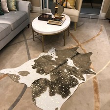 Tappeto grande placcato oro