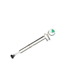 POMPA CON MANOMETRO PER GALLEGGIANTE A CAMERA D'ARIA, CONTENITORE INOX