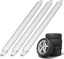 3 Pezzi Smontagomme Auto, 30Cm Leve Smontagomme Moto, Leva per Smontaggio Pneuma