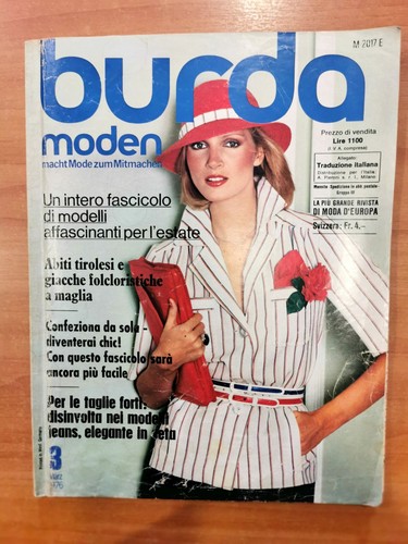 Rivista burda marzo - rivista,