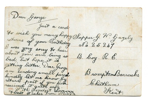 Postcard british army royal - british,