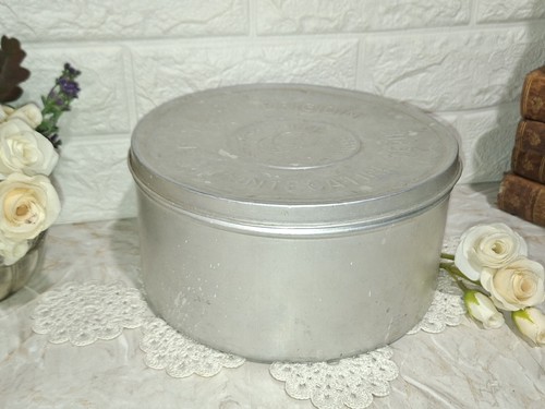 Vintage scatola alluminio - scatola,