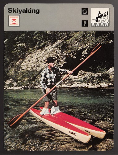 Skiyaking kayak sci - kayak,