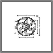 Ventola Citroen Xsara