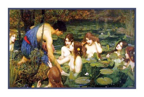 Waterhouse hylas ninfe - waterhouse's,