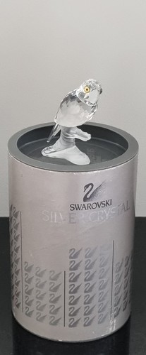 Swarovski parrot branch - parrot, on