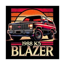 Poster Blazer Chevy K5 1988