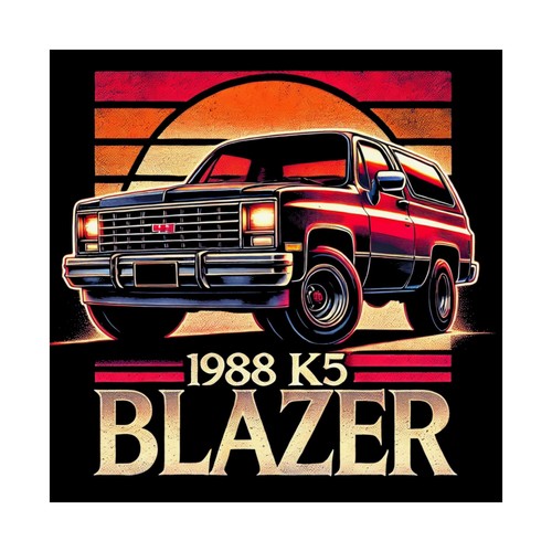 Poster blazer chevy 1988 - blazer,