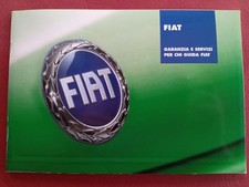 Fiat PANDA 4x4 PUNTO STILO BRAVO CROMA  Libretto SERVICE GARANZIA TAGLIANDI 2006