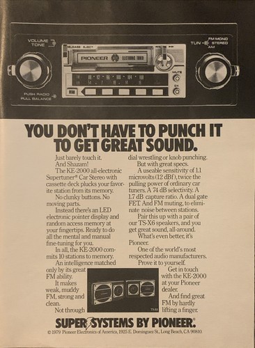 Autoradio pioneer super - pioneer,
