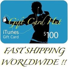 $100 APPLE US iTUNES CARD buono regalo VELOCE GRATIS spedizione in tutto il mondo 100% originale