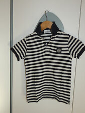 Stone Island t shirt a righe blue bianche, bambino 6 anni, come nuova