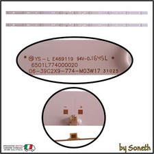 KIT 2 BARRE LED TV PER AKAI