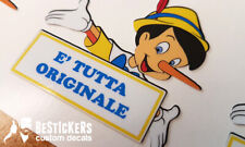 1 adesivo VESPA 130 special polini zirri falk cuffiotto et3 scooter zip booster