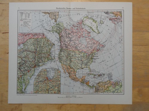Orig litografia mappa - orig.(1934),