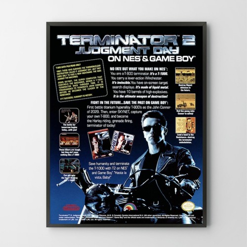 Poster terminator nintendo - ii,