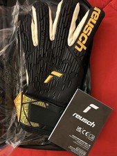 Guanti portiere Reusch nuovi 9.5 Attrakt Freegel Gold X Glueprint Finger Support