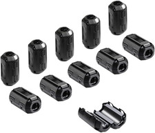 10 Pezzi Clip-On Ferrite