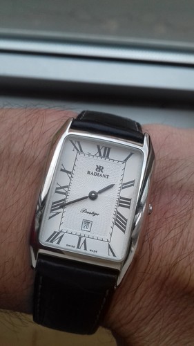 Orologio vintage rectangolo - orologio,