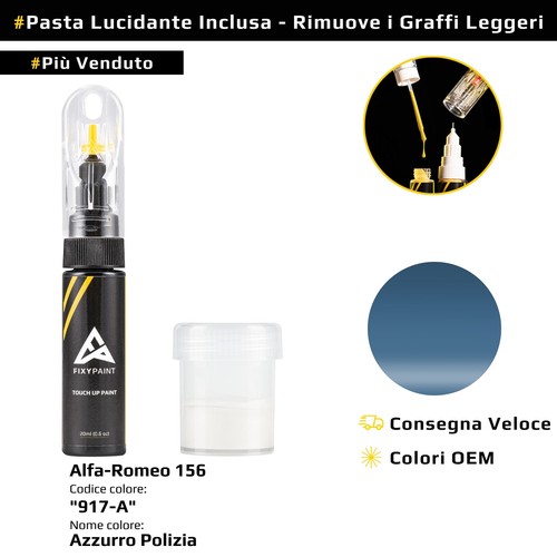 Vernice ritocco per alfa - di,