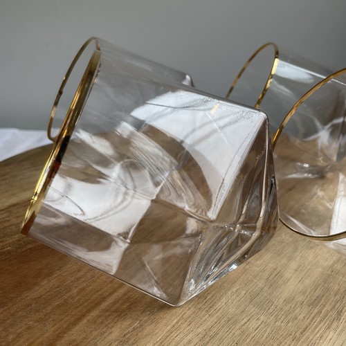 Bicchiere vino diamantato - bicchiere,