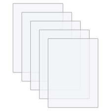5 Pezzi Pannelli Plexiglass 150X100X1.7 Mm Lastra Acrilica Trasparente Foglio Pl