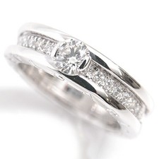 Anello solitario Bvlgari B