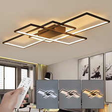 Plafoniere LED 65W luce dimmerabile con telecomando lampada per soggiorno sonno