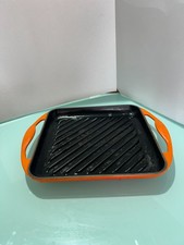 piastra le creuset ghisa arancione 