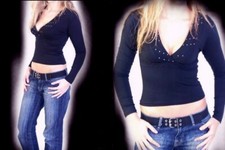 Sexy Miss Donna Girly V Top