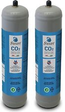 BOMBOLE CO2 600gr USA E GETTA RICAMBIO PER REFRIGERATORI GASATORI ACQUA  2 PZ