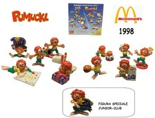 MCDONALD'S HAPPY MEAL JUNIOR TUTE PUMUCKL 10TH ANNIVERSARY FIGURE IN GOMMA 1998