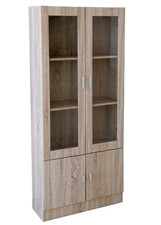 MOBILE VETRINA MODERNA MARRONE