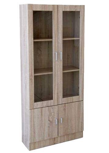 Mobile vetrina moderna marrone - moderna,