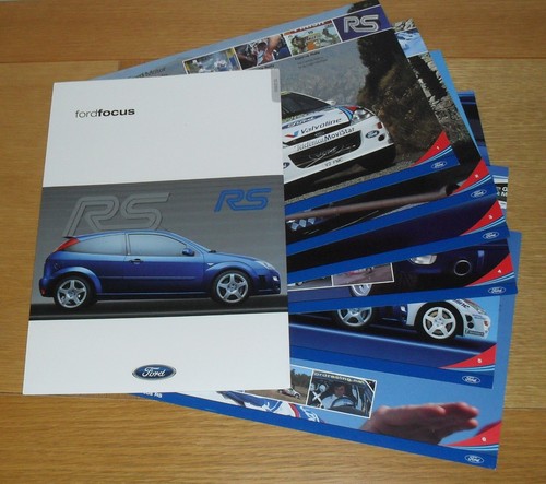 Confezione brochure ford focus - confezione,