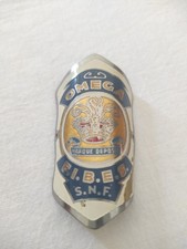 LOGO FREGIO STEMMA ANTERIORE BICI CICLI OMEGA F.I.B.E.S S.N.F EPOCA VINTAGE