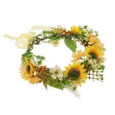  Fascia per capelli con fiori