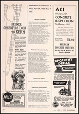 Pubblicità stampa Kern Instruments White Plains New York DKM I Theodolite Transit 1955