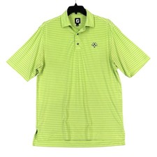 FootJoy Golf Polo Mens M Lime