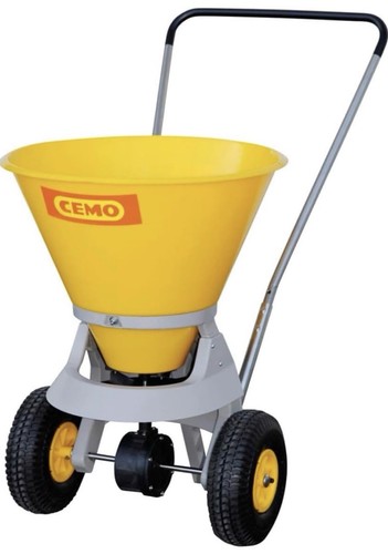 Spargitore cemo 35l carrello - spargitore,