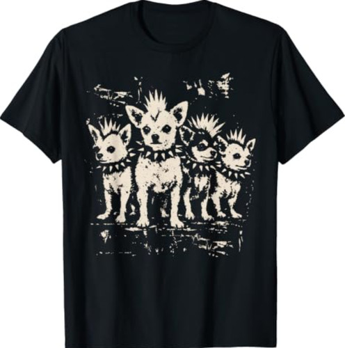 Shirt vintage rock - t-shirt, chihuahua