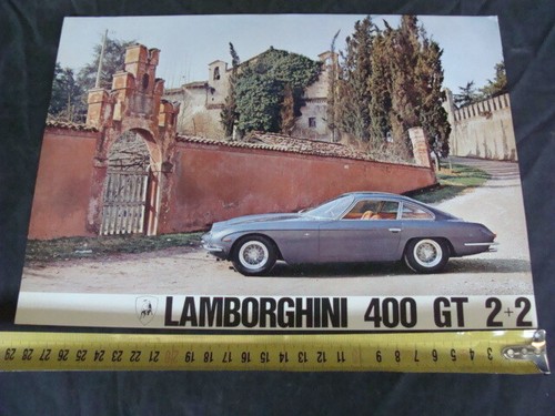 Brochure lamborghini 400 - brochure,