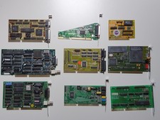 9 schede ISA (I/O, rete, SCSI