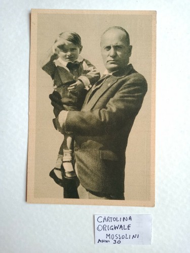 Mussolini cartolina - ,