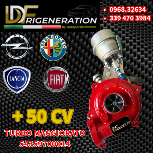 Turbo maggiorato 54359700014 - turbo,