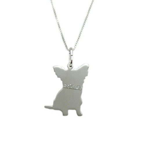 Collana con pendente razza
